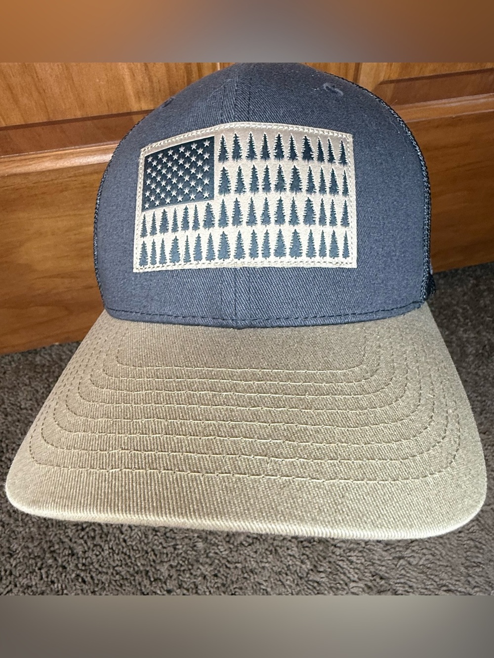 Columbia American Flag Trucker Hat